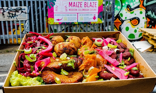 Maize Blaze, Hackney Wick, food review